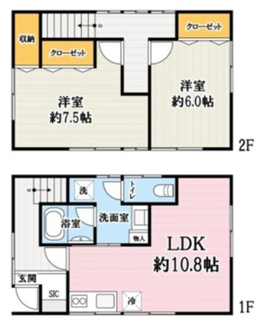 佐野様邸の物件間取画像